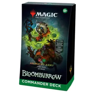 commander deck bloomburrow animated army