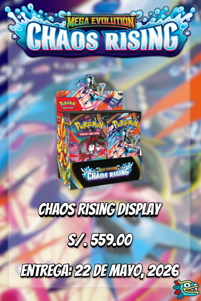 Chaos Rising preventa display