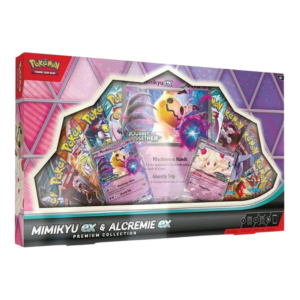 mimikyu ex & alcremie ex box