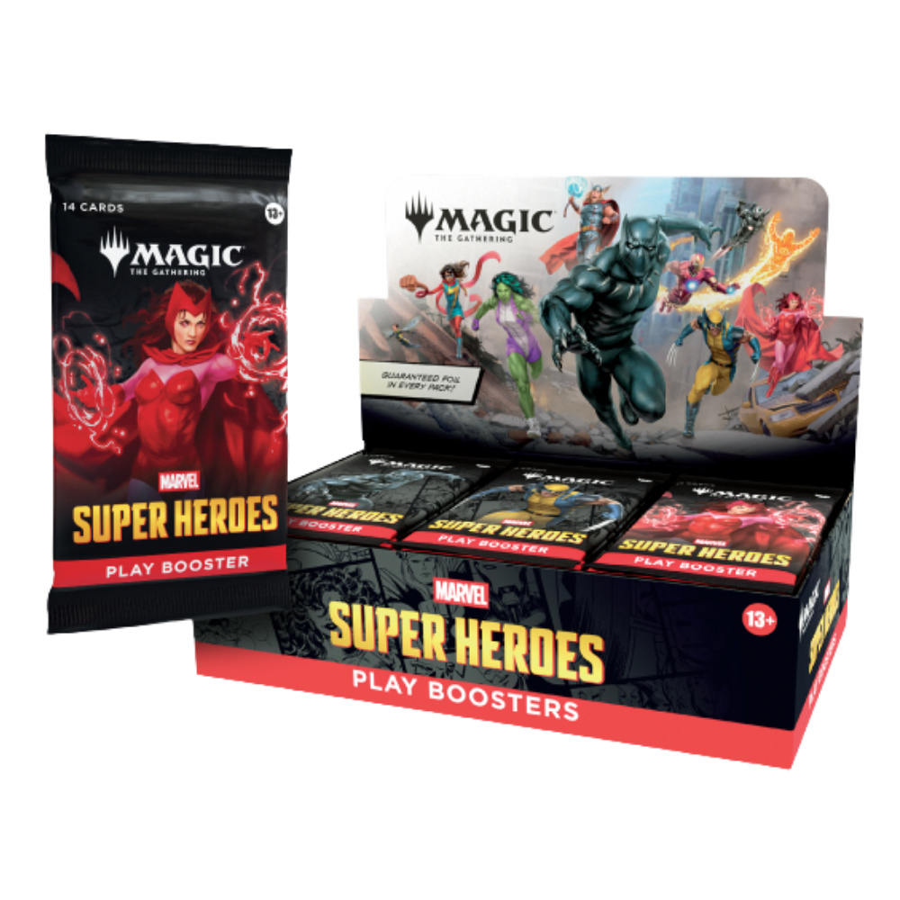 Play Booster Display Marvel