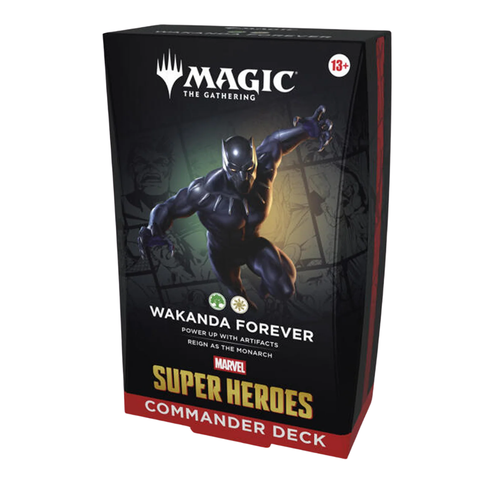 Wakanda forever commander deck Marvel